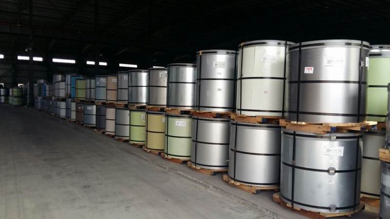 上海定制各種規格、各顏色彩涂板，建筑用彩鋼板，讓利彩涂卷